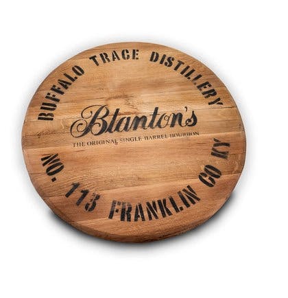 Blanton's Bourbon Half Barrel Head Stopper Display — The Official Blanton's  Bourbon Shop