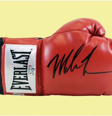 Mike Tyson Signed Boxing Glove