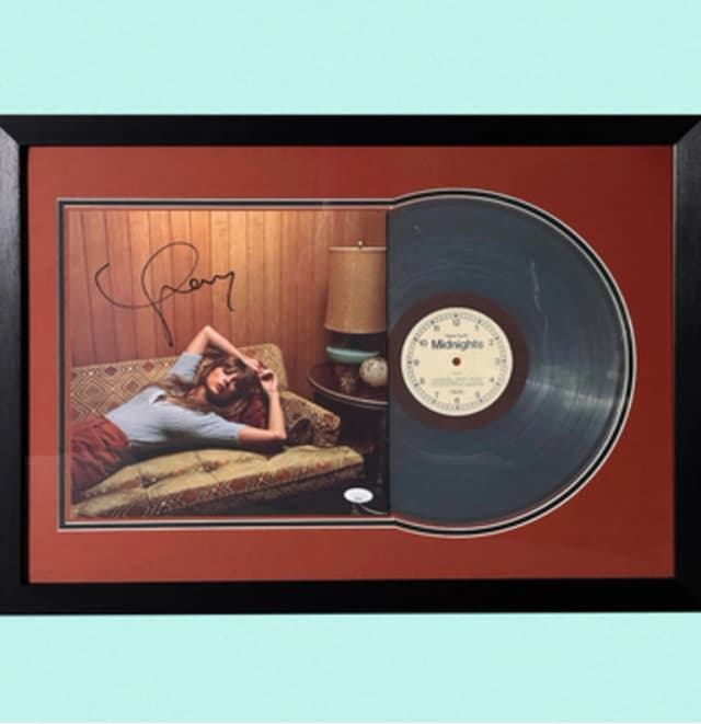 Charitybuzz: Taylor Swift Signed 'Midnights' Album Charitybuzz: Taylor Swift Signed 'Midnights' Album